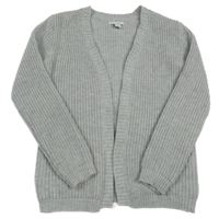 Šedý třpytivý svetrový cardigan Primark