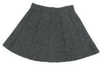 Sivá pletená sukňa Zara