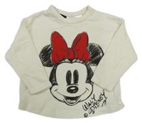 Smetanová mikina s Minnie Zara