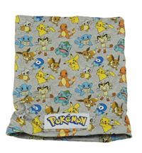 Šedý nákrčník s pokémony H&M
