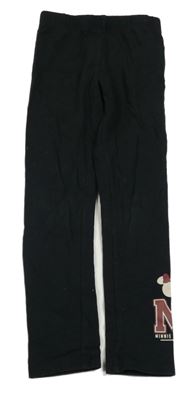 Černé legíny s Minnie H&M