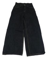 Černé široké rifle 