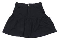 Čierna rifľová sukňa H&M