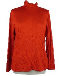 Dámské červené triko s rolákem M&S