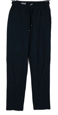 Dásmké tmavomodré teplákové kalhoty Peter Hahn