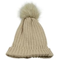 Béžová čapica s brmbolcom Primark