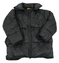 Černá šusťáková zimní bunda 