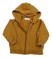 Medová prepínaci mikina s kapucňou H&M