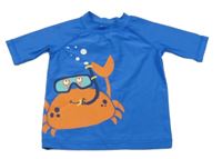 Modré UV tričko s krabom Lily & Dan