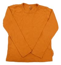 Oranžové tričko H&M