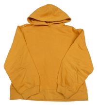Tmavožltá mikina s kapucňou Zara