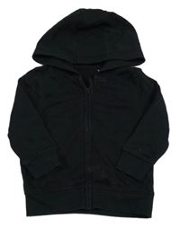 Čierna prepínaci mikina s kapucňou zn. George