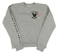 Sivá mikina s Mickeym zn. Disney