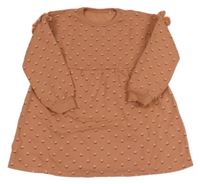 Staroružové teplákové šaty s kvietkami George