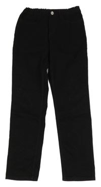 Čierne slim fit rifle H&M