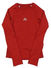 Červené sportovní triko Adidas