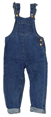 Modré rifľové na traké nohavice F&F