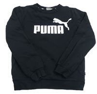 Černá mikina s logem Puma