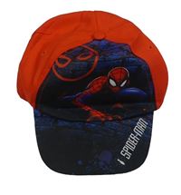 Červeno-tmavomodrá šiltovka so Spider-manem Marvel