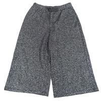 Strieborné culottes nohavice Primark