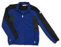 Tmavomodro-čierna funkčná fleecová prepínaci mikina Regatta