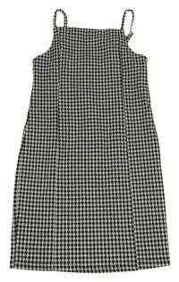 Čierno-biele kockované šaty Primark