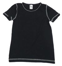 Čierne spodné tričko Pocopiano