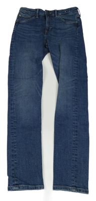 Modré skinny fit rifle H&M