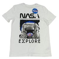 Bílé tričko s kosmonautem - NASA