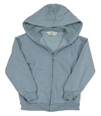 Světlemodrošedá prepínaci mikina s kapucňou H&M