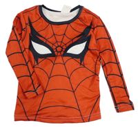 Červeno-tmavomodré thermo mikinotriko - Spider-man SHEIN