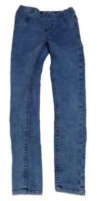 Modré šisované rifľové džegíny Y.F.K.