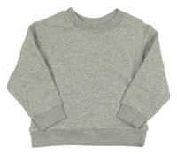 Sivá melírovaná mikina H&M