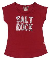 Vínové tričko s logom Saltrock