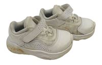 Bílé koženkové tenisky Air Jordan vel. 21