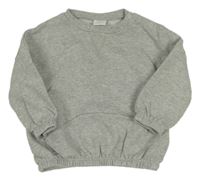 Sivá melírovaná mikina Next