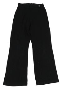 Čierne teplákové nohavice s přívěskem Next