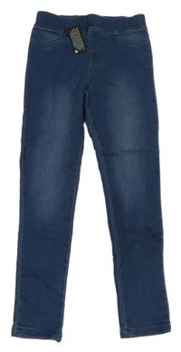 Nové - Modré teplákové džegíny Dunnes