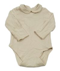 Béžové body s límečkem M&S