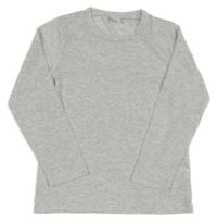 Svetlosivé melírované tričko