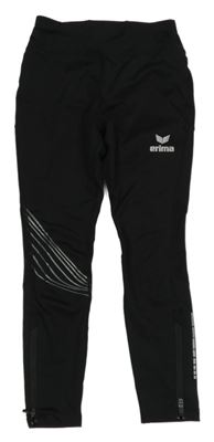 Černé sportovní legíny s logem Erima