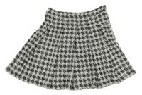 Čierno-biela trblietavá vzorovaná sukňa Primark