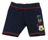 Tmavomodré UV kraťasy s Mickeym Disney