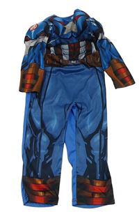 Kostým - Modro-červený vzorovaný overal - Avangers Marvel