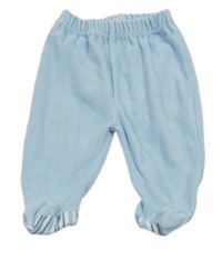 Světlemodré sametové polodupky