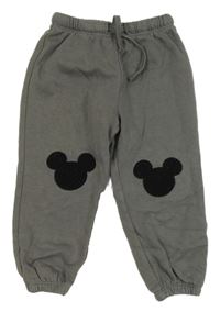 Šedé tepláky s Mickeym H&M