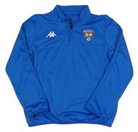 Modrá športová mikina s logom Kappa