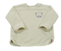 Béžová mikina s medvedíkom a nápismi George