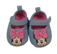 Světlemodré riflové capáčky s Minnie Disney