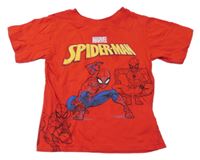 Červené tričko se Spidermany Marvel
